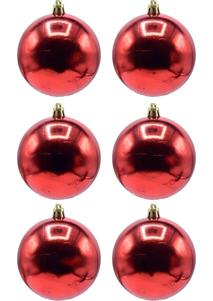 6 cm Parlak Kırmızı