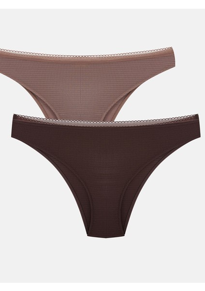 Yeni Sezon Düz Brazilian Külot 2'li modelleri