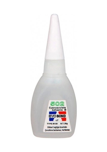 Evobond 502 Japon Yapıştırıcısı Süper Glue 20 gr fiyatları