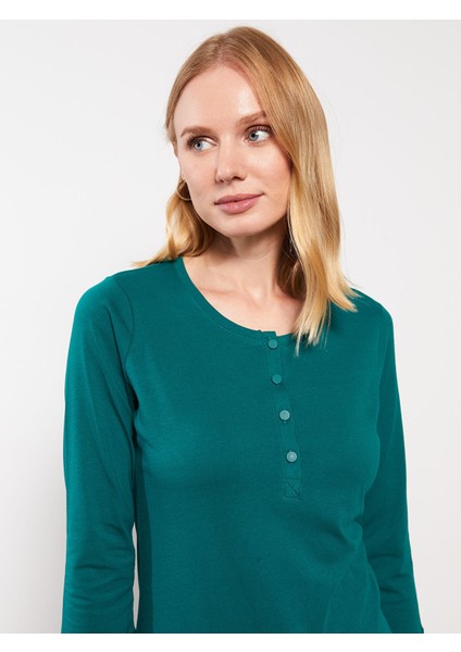 Yeni Sezon Bisiklet Yaka Düz Pamuklu Kadın Tişört modelleri