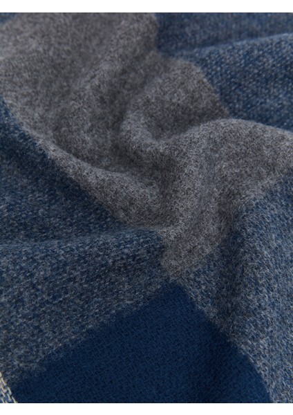 Yeni Sezon Ekose Desenli Püsküllü Erkek Atkı modelleri