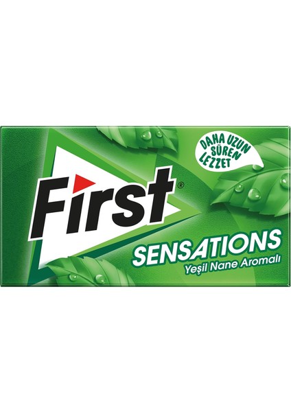 First Sensations Yeşil Nane Aromalı Sakız 27 gr - 240 Adet