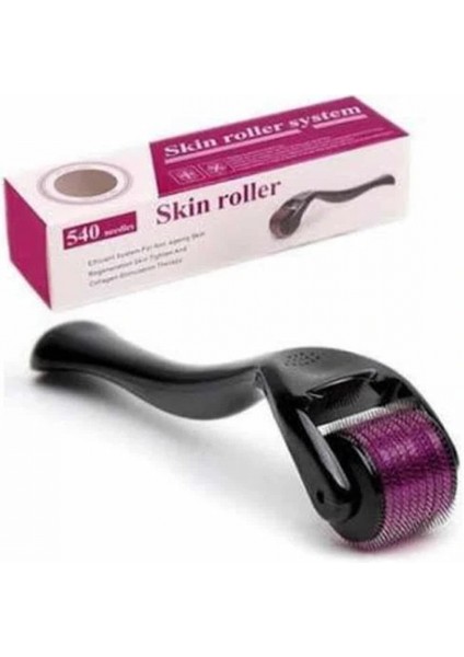 Ieg® Saç Çıkarma Tarağı Dermaroller 540 Iğneli Roller 1 mm Iğne Cilt Yüz Yenileme Bakım Seti