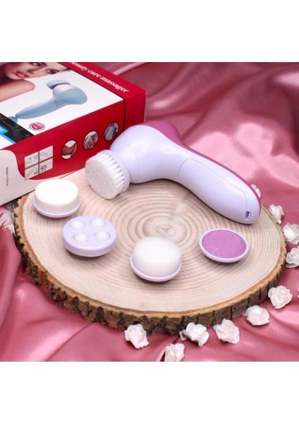 Aee® 5 Başlıklı Titreşimli Cilt Yüz Temizleme Cihazı Masaj Aleti – 5in1 Çok Fonksiyonlu Sivilce Siyah Nokta Komedon Temizleme Aleti Yüz Masaj Seti (Taşınabilir, Pilli) modelleri