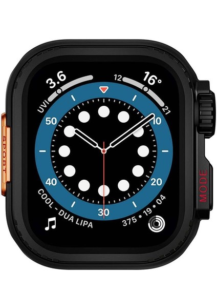 Ile Uyumlu 44MM To Ile Uyumlu Ultra 49MM Kasa Dönüştürücü Gard 33 Siyah