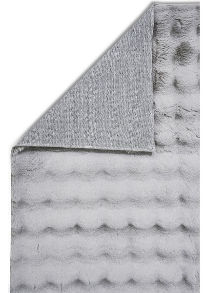 Molecule Gri - Yıkanabilir Peluş Halı | Kaymaz Post Halı fiyatları