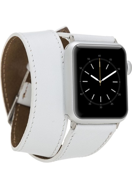 Apple Watch Uyumlu Deri Kordon 38-40-41MM Dt F3