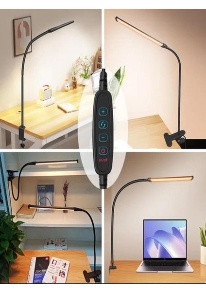 Katlanabilir LED Akrobat Masa Lambası Okuma & Çalışma Işığı, Masa Tutuculu fiyatları