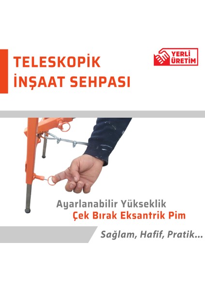 Teleskopik Inşaat Sehpası modelleri