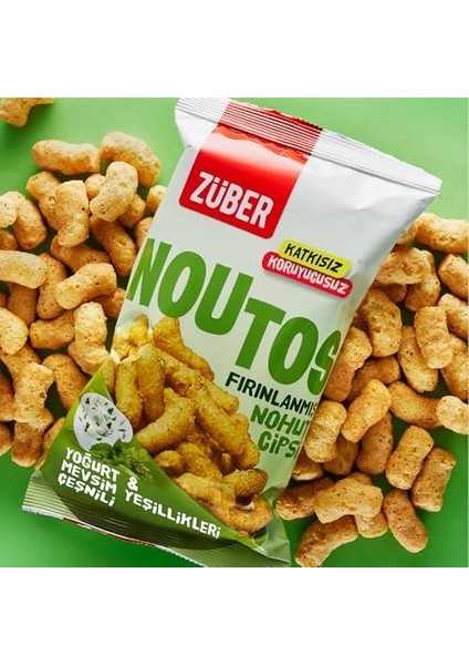 Züber Noutos Nohut Cipsi Yoğurt ve Mevsim Yeşillikleri 55 gr x 15 Adet fiyatları