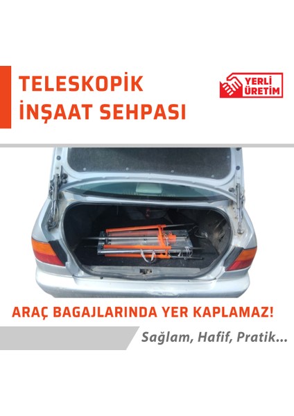 Teleskopik Inşaat Sehpası
