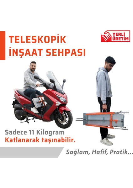 Teleskopik Inşaat Sehpası