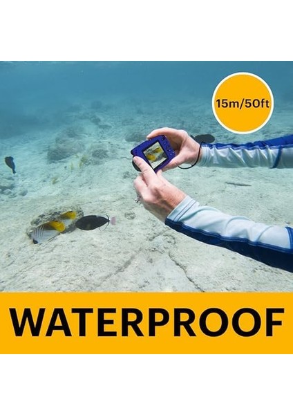 Pıxpro Wpz2 15M Su Geçirmez Fotoğraf Makinesi - 16MP, 4x Optik Zoom, 1080P Full Hd Video (Mavi) modelleri