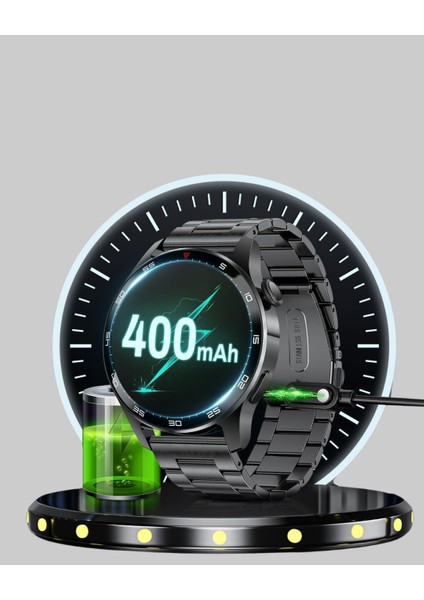 100MAH Şarjlı Akıllı Saat – Mesaj Bildirimi Müzik Kontrolü ve Ergonomik Tasa - ?96?69E5-0G5 modelleri