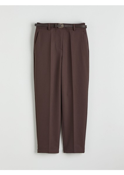 Yeni Sezon Beli Kemerli Kadın Cigarette Pantolon indirimleri