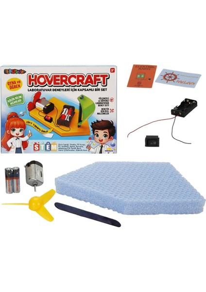 S01005062 Sun-Yek-Eds Bilim Set Hovercraft Deney