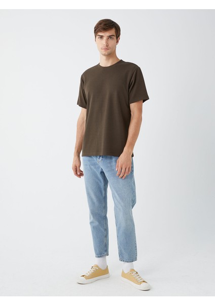 Yeni Sezon Bisiklet Yaka Penye Erkek Tişört fiyatları