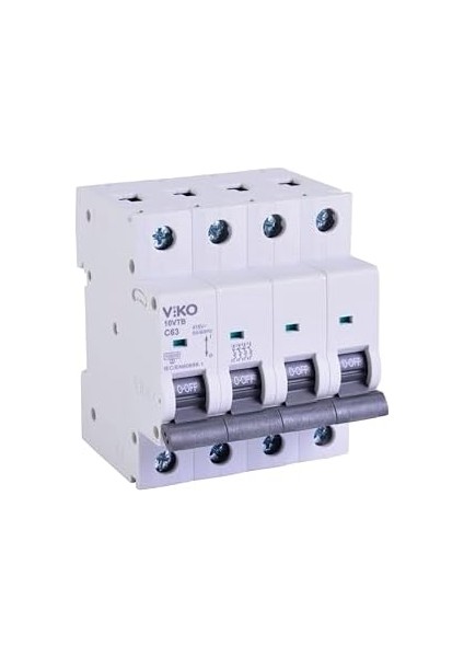 10VTB-4C63 Otomatik Sigorta 10KA C Tipi 4 Kutup 63A fiyatları