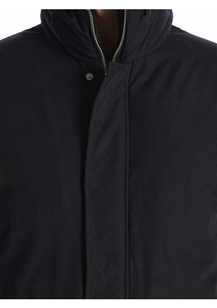 Yeni Sezon Standart Kalıp Kürk Yaka Erkek Mont modelleri