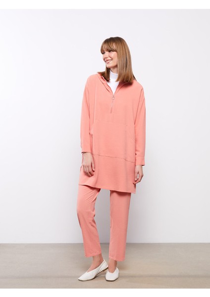 Yeni Sezon Kadın Standart Fit Düz Pantolon