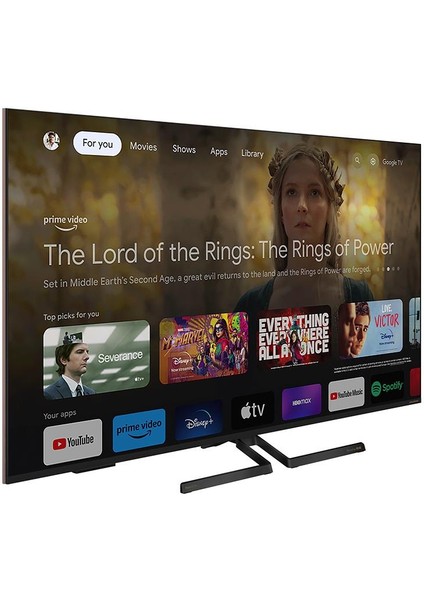 Grundıg 55GQ950A 55INC 139 cm 4K UHD Google Smart QLED Tv,uydu Alıcılı fiyatları