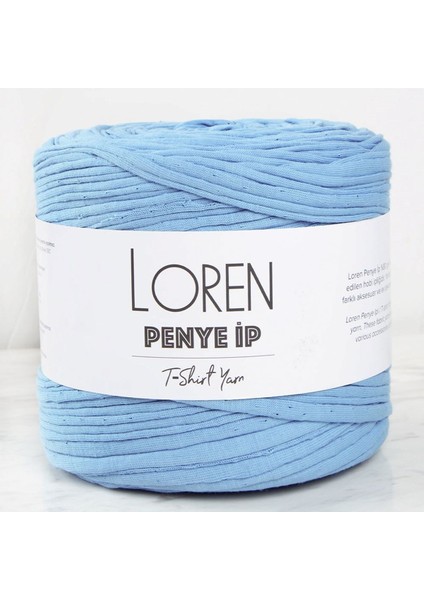 Loren Penye Kumaş El Örgü Ipi Mavi - 99 - 34307