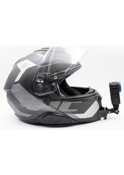 Hjc I91 Kask Için (Kask Hariç ) Aksiyon Kamerası Kask Çene Bağlantı Aparatı Chin Mount fırsatları
