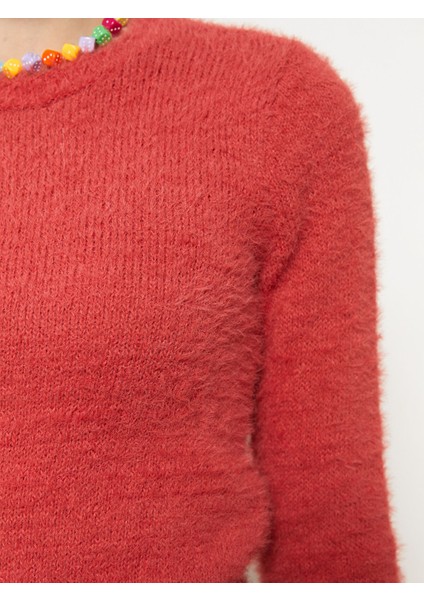 Yeni Sezon Bisiklet Yaka Düz Uzun Kollu Kadın Triko Kazak fırsatları