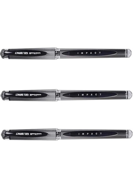 Uniball Gel Impact ( 1.0 ) Imza Kalemi Siyah ( Üç Adet ) fiyatları