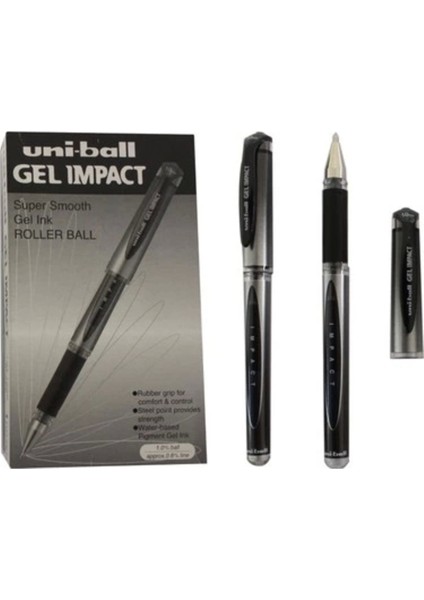 Uniball Gel Impact ( 1.0 ) Imza Kalemi Siyah ( Üç Adet ) fırsatları