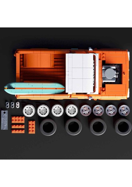 Elite Serisi Custom 1962 Chevy Pickup Yapım Seti JFT20 modelleri