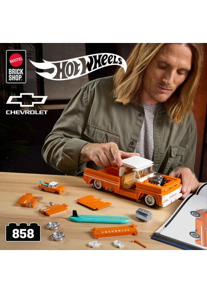 Elite Serisi Custom 1962 Chevy Pickup Yapım Seti JFT20 fırsatları