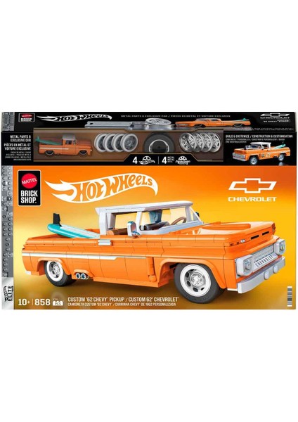 Elite Serisi Custom 1962 Chevy Pickup Yapım Seti JFT20 indirimleri