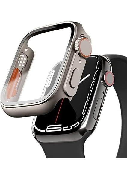 ile Uyumlu Saate Ultra Görünümü Veren Uzay Gri Ekran Koruyucu Kasa Full Koruma (42MM) fiyatları