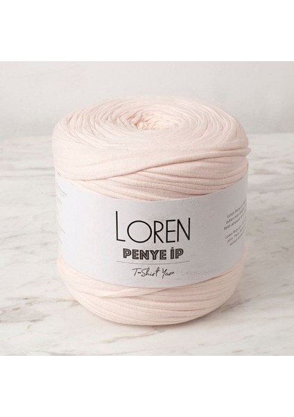 Loren Penye Kumaş El Örgü Ipi Toz Pembe - 77 - 33541