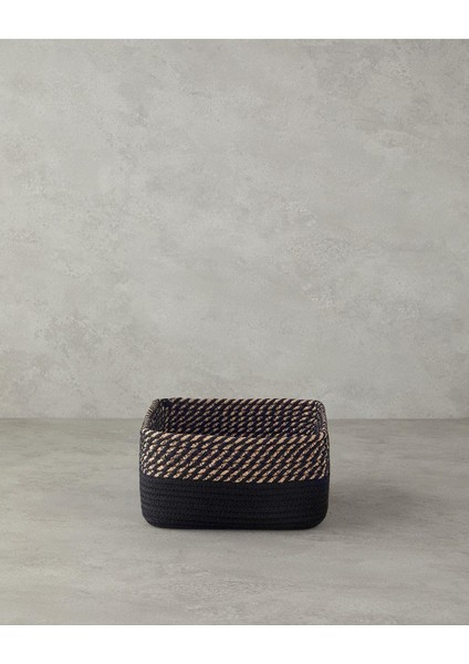 Terra Pamuk Sepet -Siyah 30X15