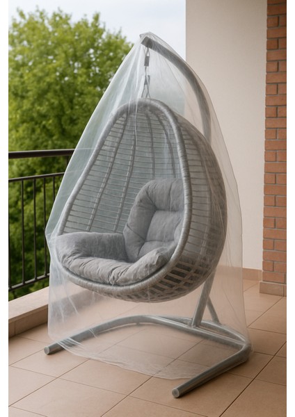 Kalın Naylon Toz Kir Önleyici Koruma Poşeti Kafes Salıncak Bahçe Salıncağı Armut Salıncak Naylonu modelleri