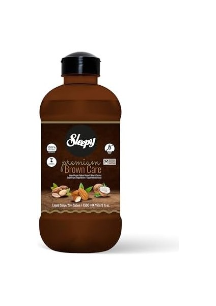 Sleepy Sıvı Sabun Premium Brown Care 1500 ml fiyatları