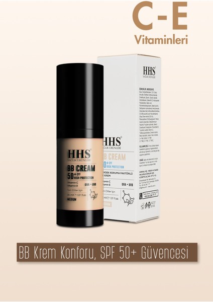 Güneş Filtreli Bb Krem Uva & Uvb Spf 50+ ve Beyazlatıcı ve Ter Kokusu Önleyici Roll-On fiyatları