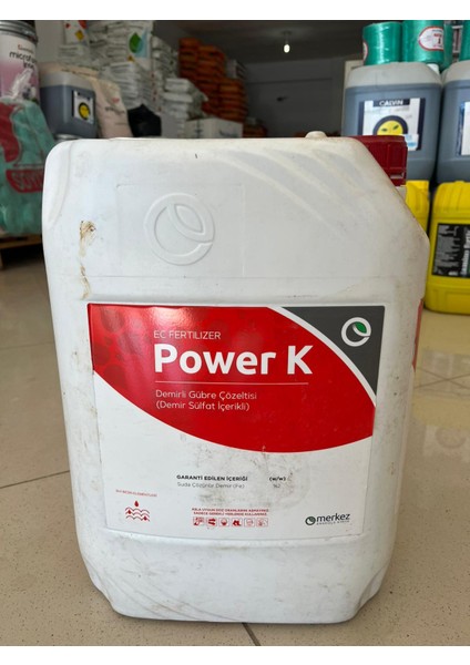 Power K 20 Lt – Demirli Potasyumlu Meyve Şişirici Gübre