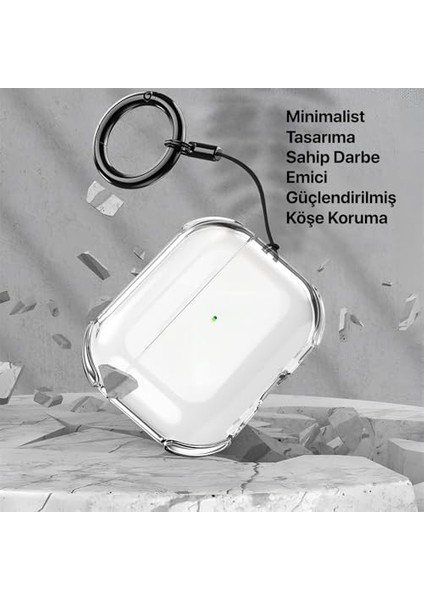 4. Nesil Için Ultra Şeffaf Silikon Kılıf Darbe Emici Köşeler ile Mükemmel Koruma ve Yüksek Kaliteli Taşıma Karabinalı (Gri Şeffaf, 4) modelleri