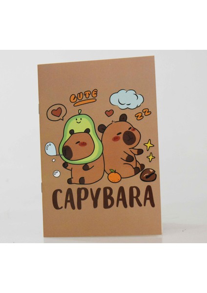 Avokadolu Capybara Defter
