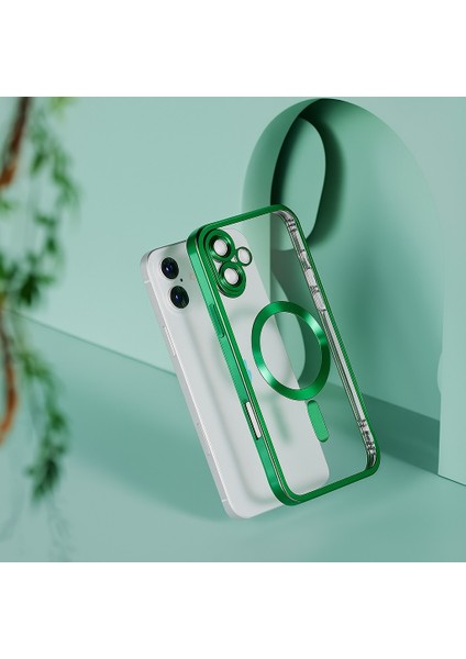 Samsung Galaxy A07 Uyumlu Magsafe Destekli Kamera Korumalı Şeffaf Yumuşak Telefon Kılıfı