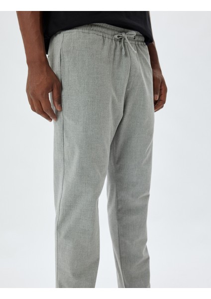 Beli Bağcıklı Pantolon Cep Detaylı Viskon Karışımlı indirimleri