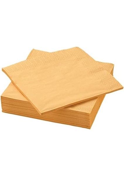 Ikea Fantastısk Kağıt Peçete, 40X40 Cm, Sarı fiyatları