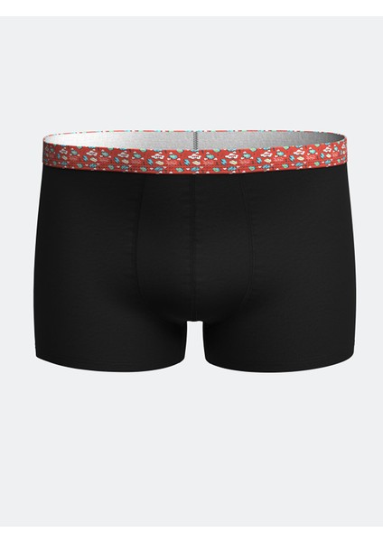 Yeni Sezon Standart Kalıp Pamuklu Esnek Erkek Boxer 3'lü fiyatları