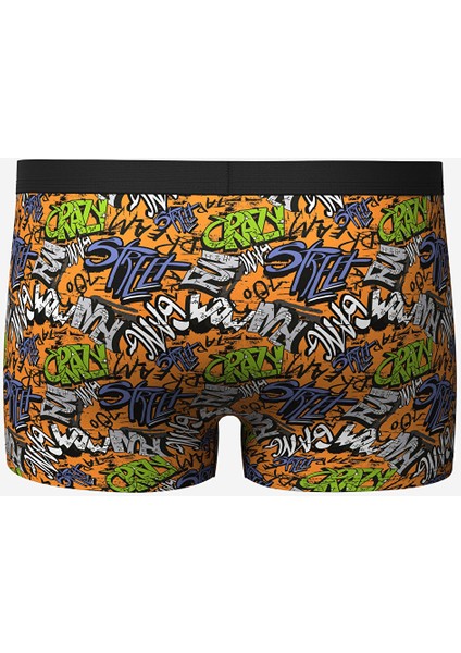 Yeni Sezon Standart Kalıp Pamuklu Esnek Erkek Boxer 3'lü modelleri