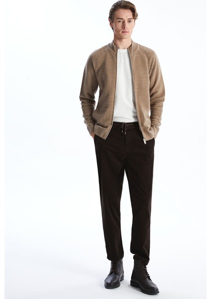 Yeni Sezon Standart Kalıp Dik Yaka Erkek Triko Hırka fiyatları