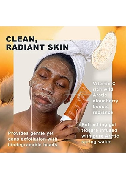 Lumene Clear Glow Cleansing Peeling Etkili Temizleyici Jel (125 Ml)