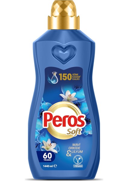 Peros Konsantre Yumuşatıcı Mavi Orkide 1440 ml
